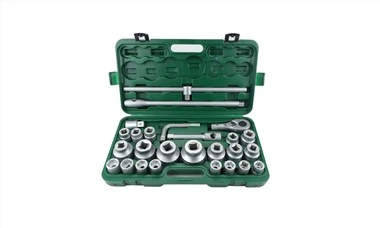 26PCS plastična škatla Mat Heavy Socket Set